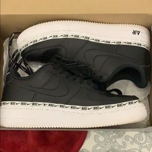 Black Air Force ones